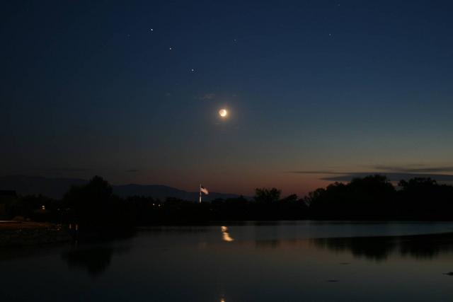 Saturn Mars Regulus Conjunction July 5, 2008 