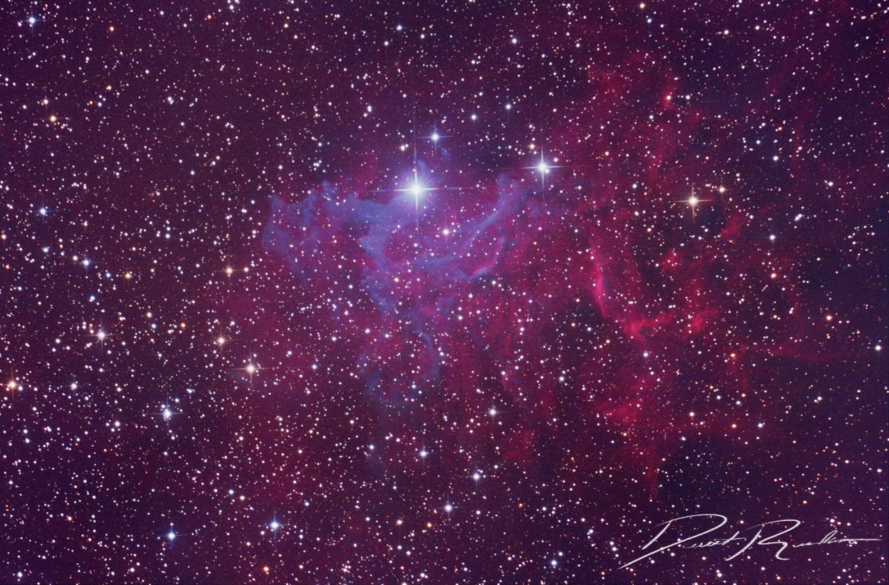 The Flaming Star Nebula