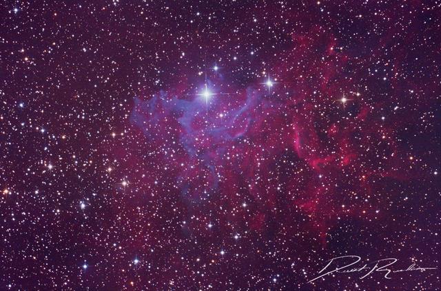 The Flaming Star Nebula