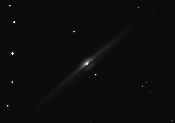 NGC4565 Edge on Spiral Virgo Zoomed