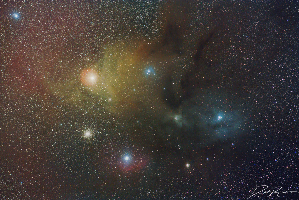 Rho Ophiuchus Nebula Complex in Ophiuchus