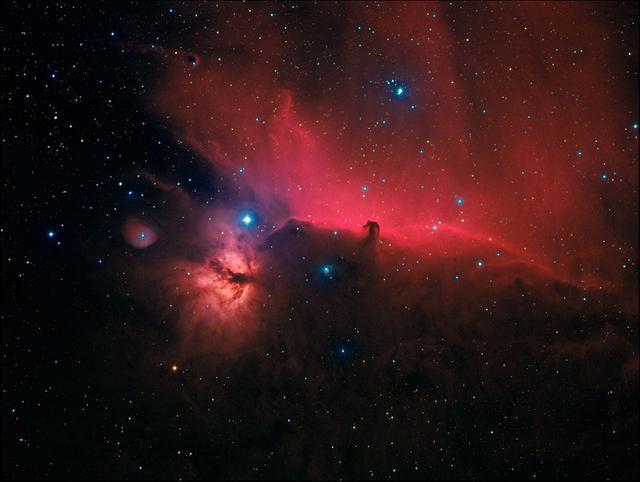 horsehead with Ha Luminance