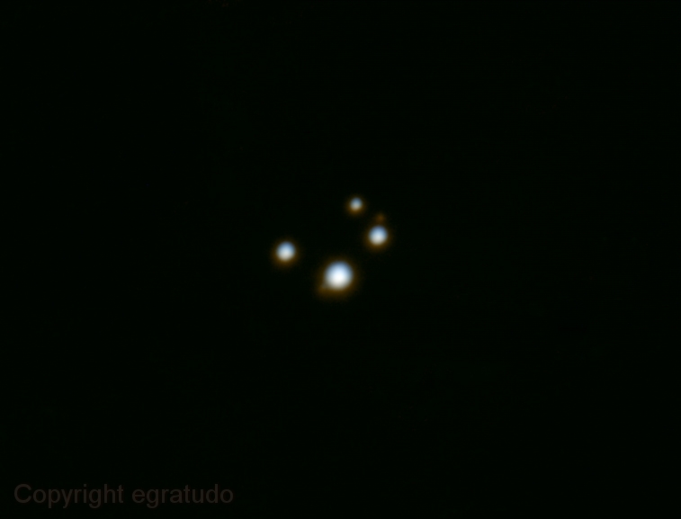 4 Stars of the Trapezium (M42)