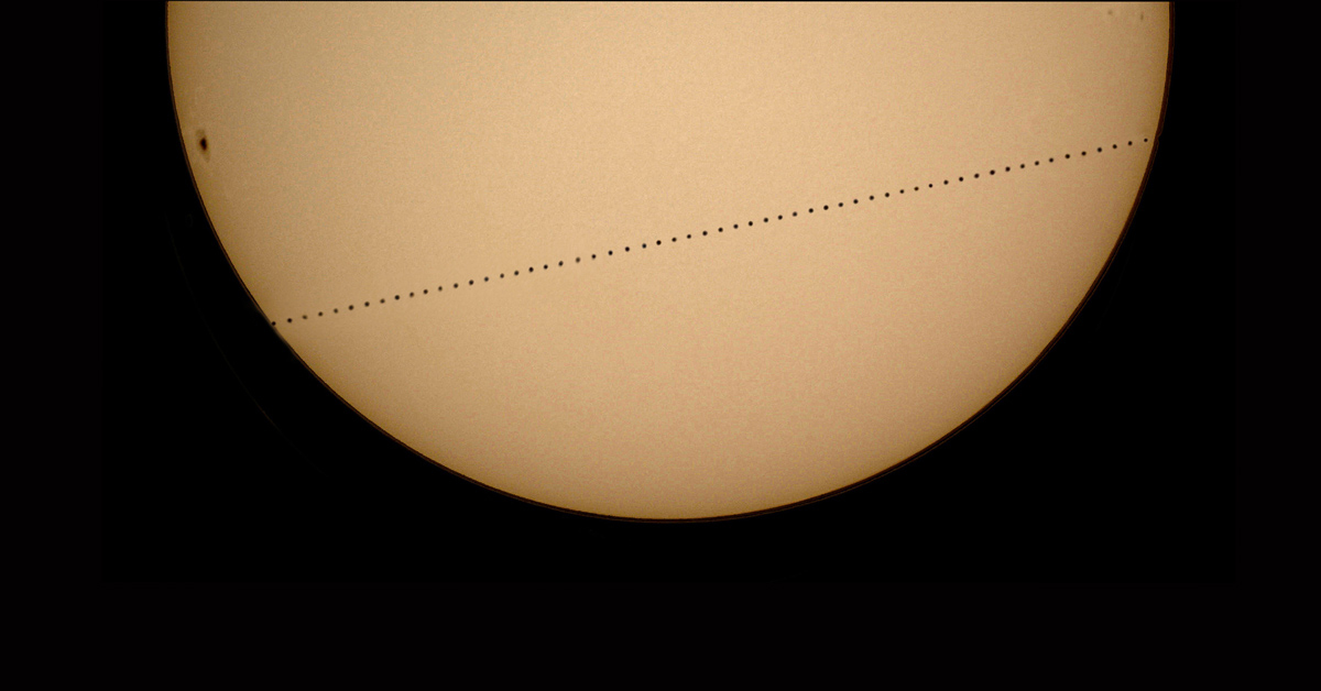 Mercury Transit Composite