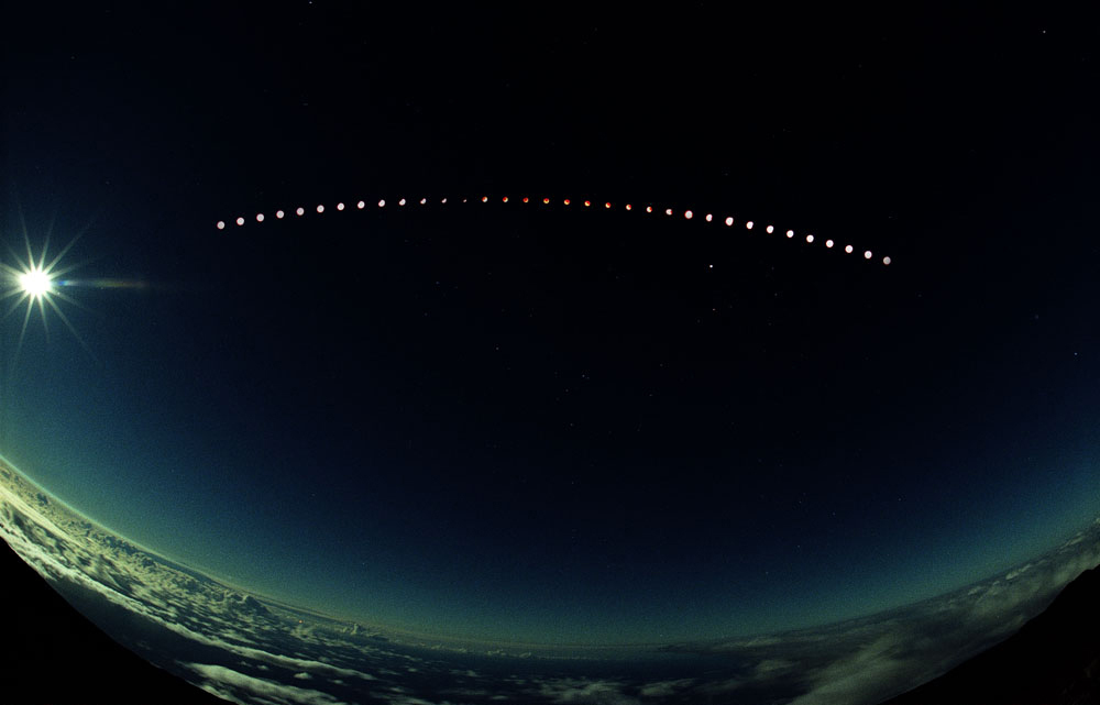 Lunar Eclipse Multi-exposure