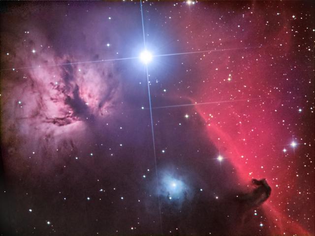 Horsehead and Flame